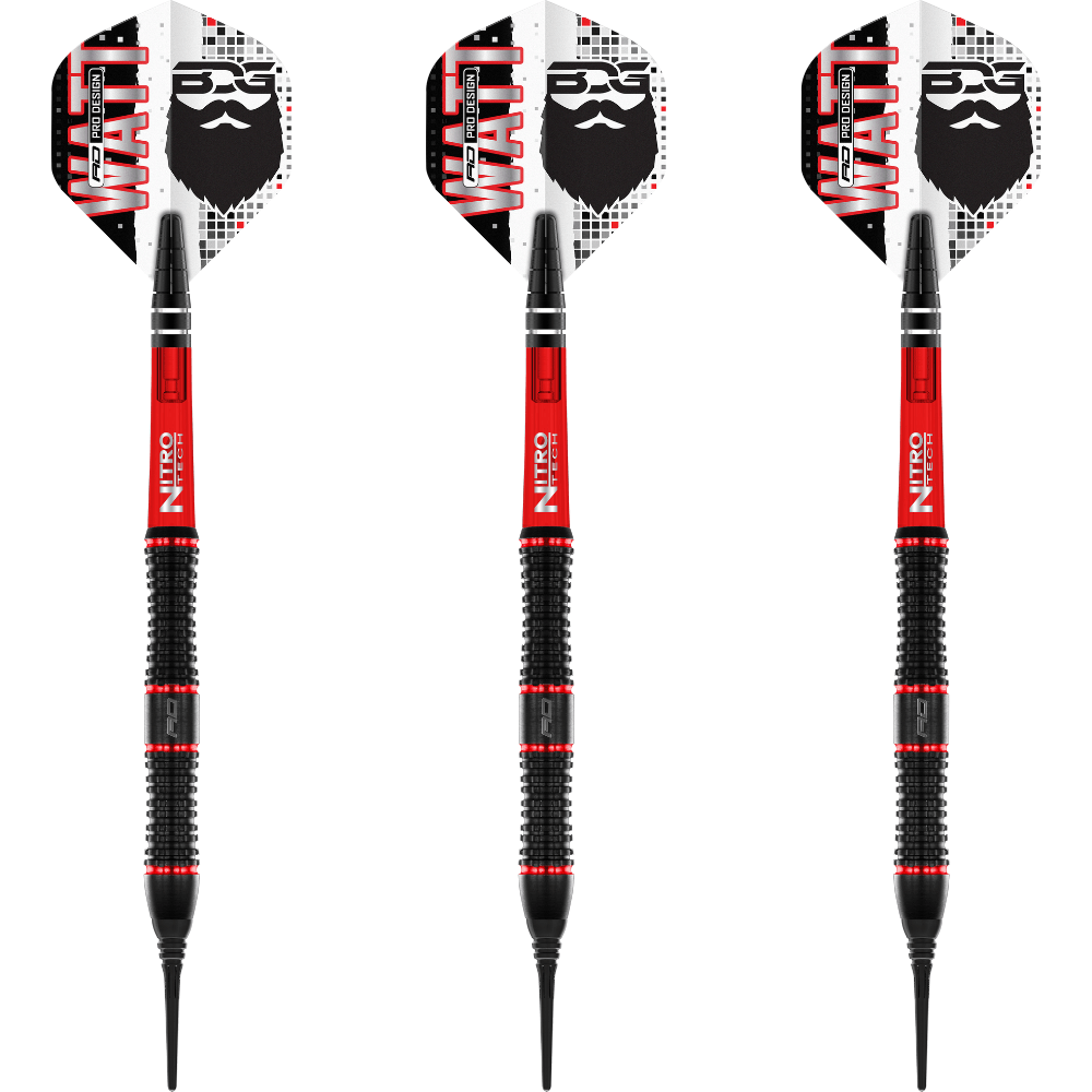 Red Dragon Jason Watt Softdarts Set