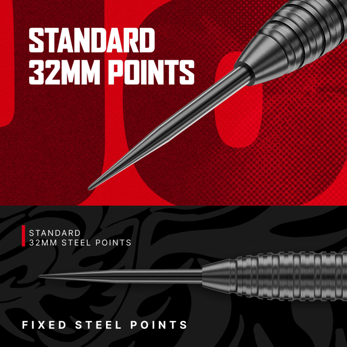 Red Dragon Jonny Clayton Core Brass Steeldarts Details Switch Point