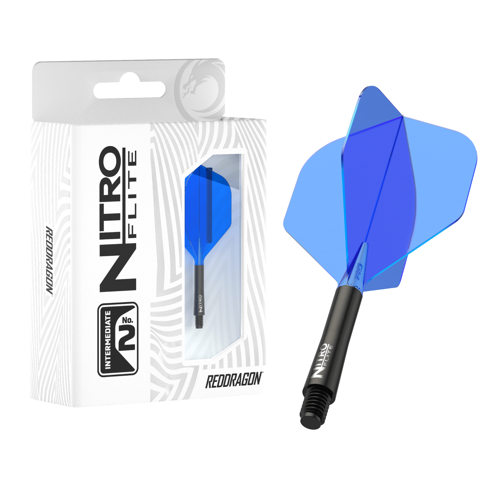 Red Dragon Nitro Flite System Black & Blue Verpackung