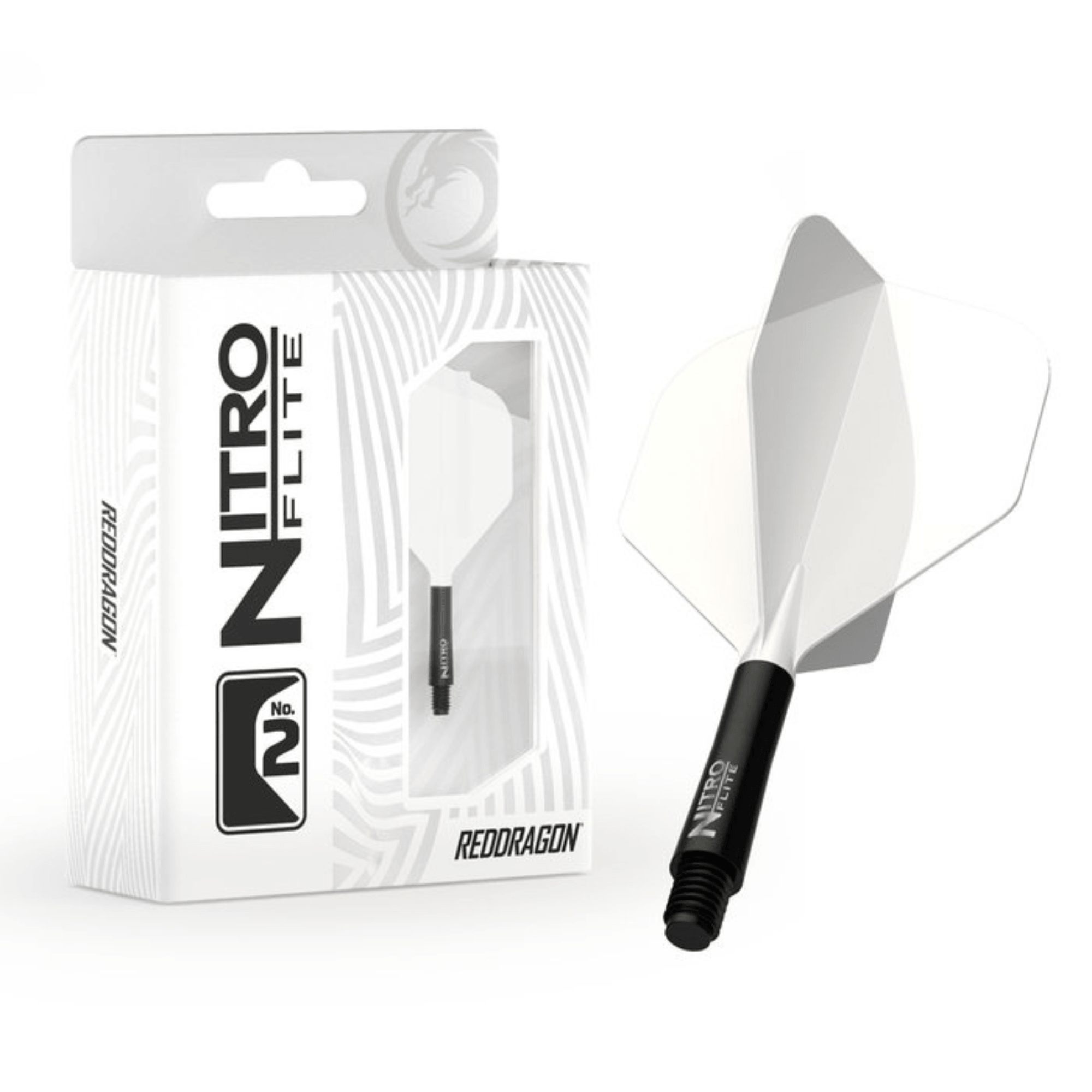 Red Dragon Nitro Flite System Black & White Verpackung