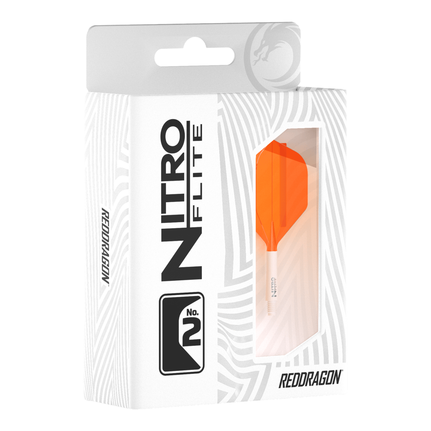 Red Dragon Nitro Flite System White & Orange Verpackung