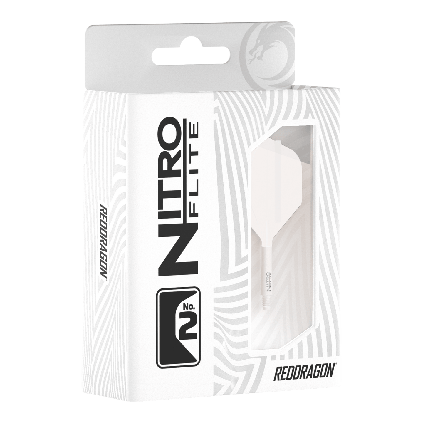 Red Dragon Nitro Flite System White & White Verpackung