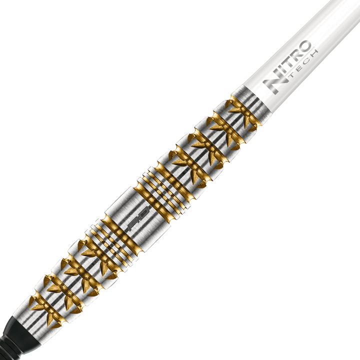 Red Dragon Paradym Gold Torpedo Softdarts Detail Barrel