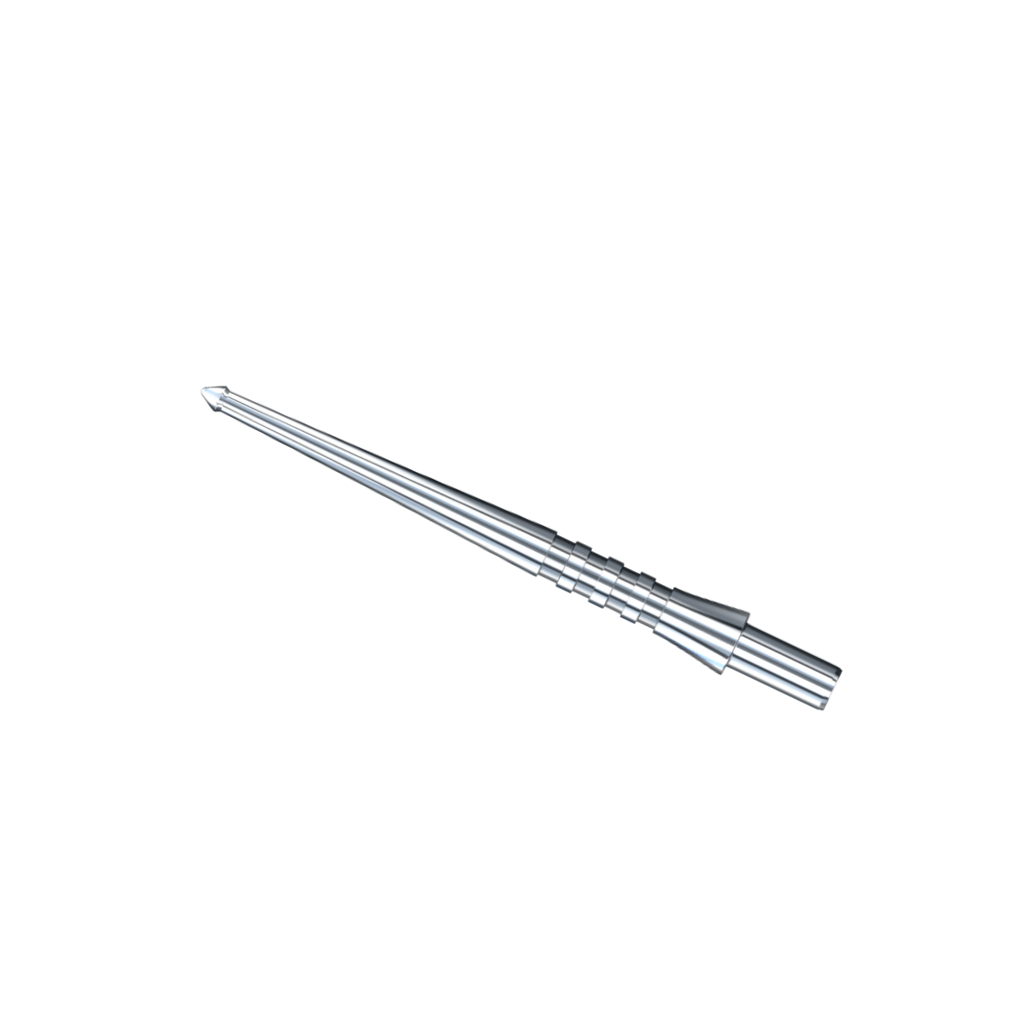 Red Dragon Raptor GT Silver Grooved Steeldart Spitzen schräg