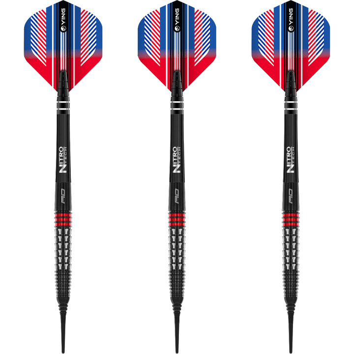Red Dragon Vengeance Red Softdarts Set