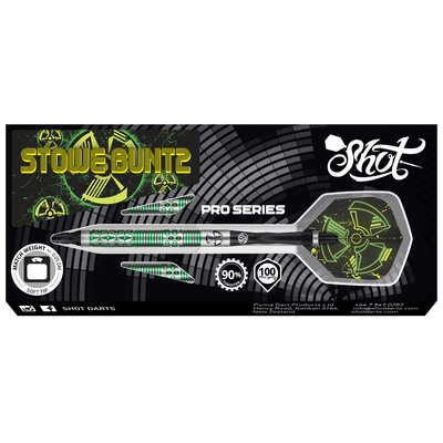 Shot Pro Series Stowe Buntz 2.0 Softdarts Packung