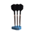 TMX Darts Ständer Flight - Ice mit Darts