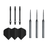 TMX S100 NO.1 BK Steeldarts Set