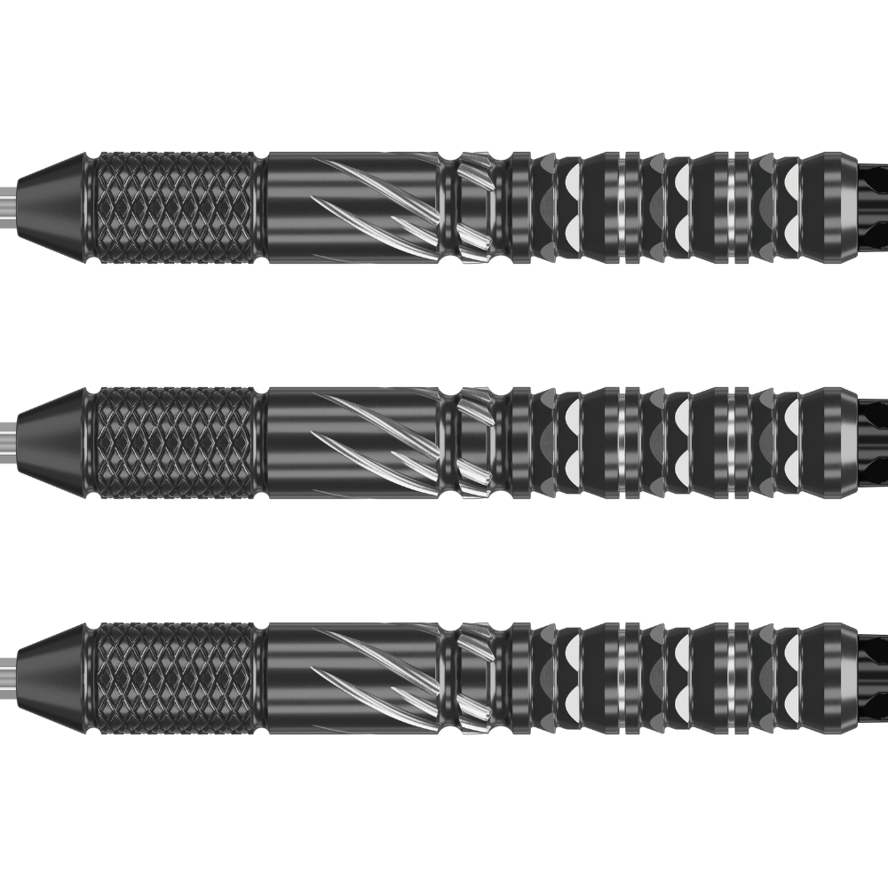 Target Japan Black Marque Draco Swiss Point Steeldarts Detail