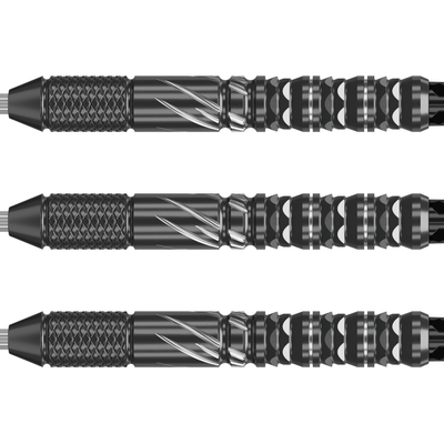 Target Japan Black Marque Draco Swiss Point Steeldarts Detail