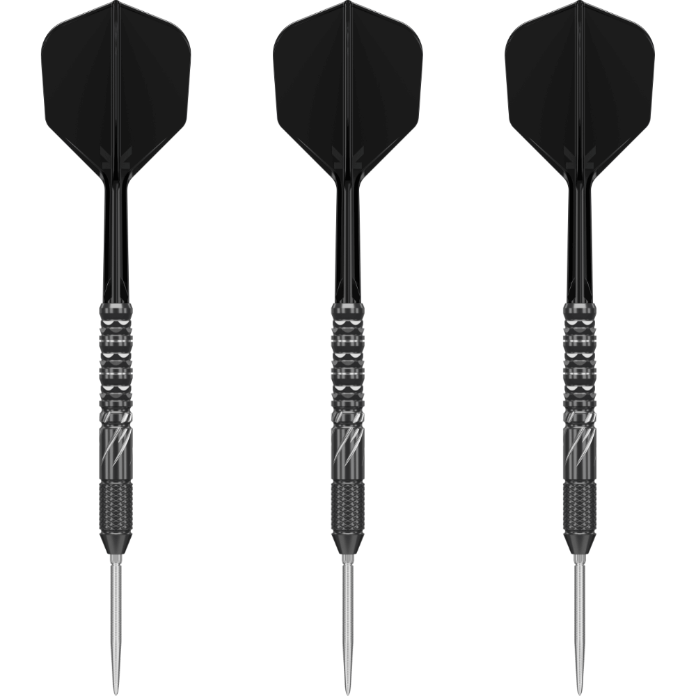 Target Japan Black Marque Draco Swiss Point Steeldarts Set