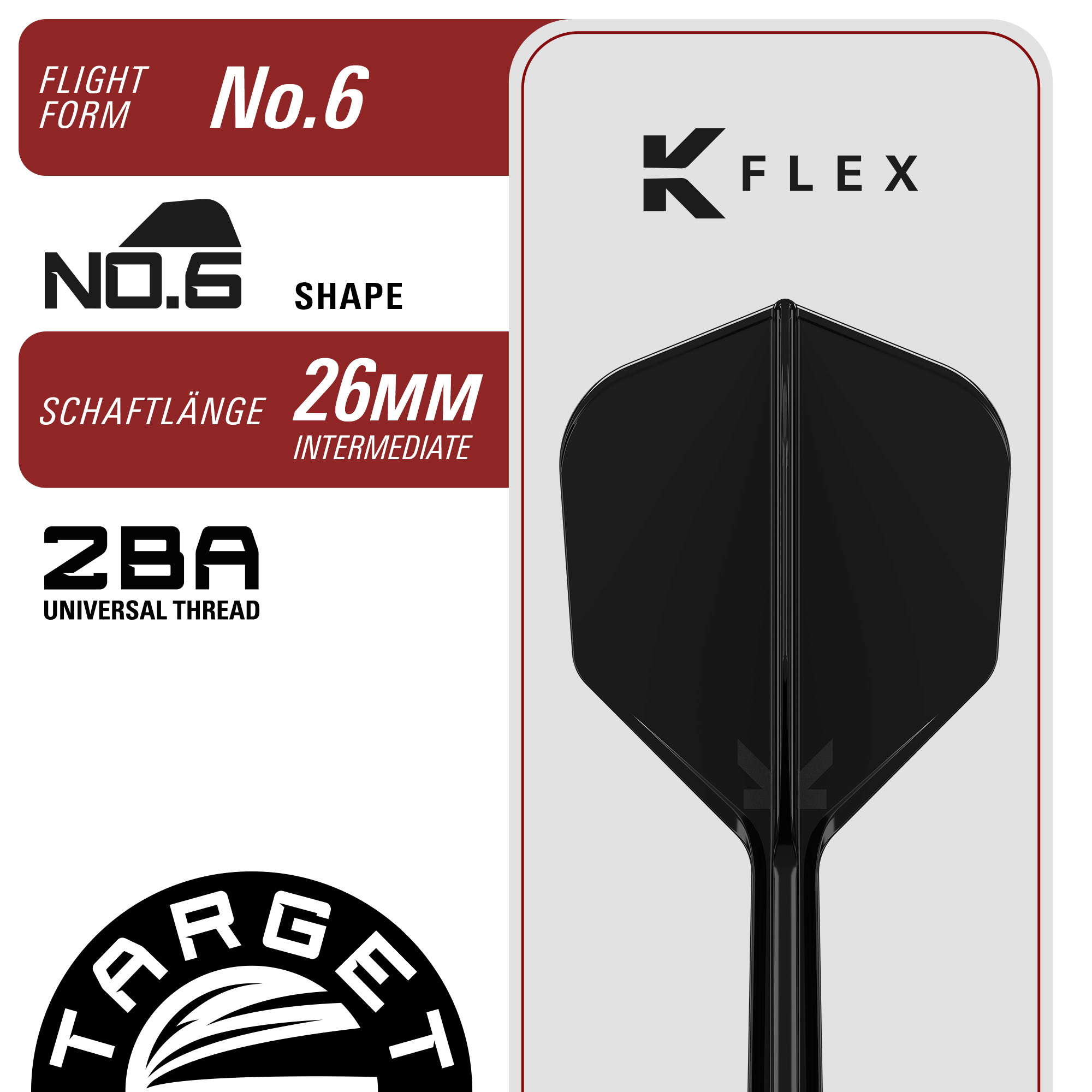Target Japan Black Marque Enzo Softdarts Details K-Flex