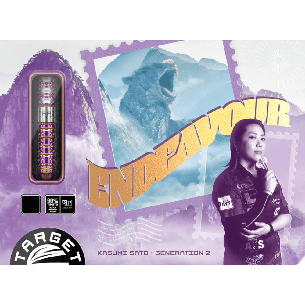 Target Japan Endeavour Gen 2 Swiss Point Steeldarts Packung