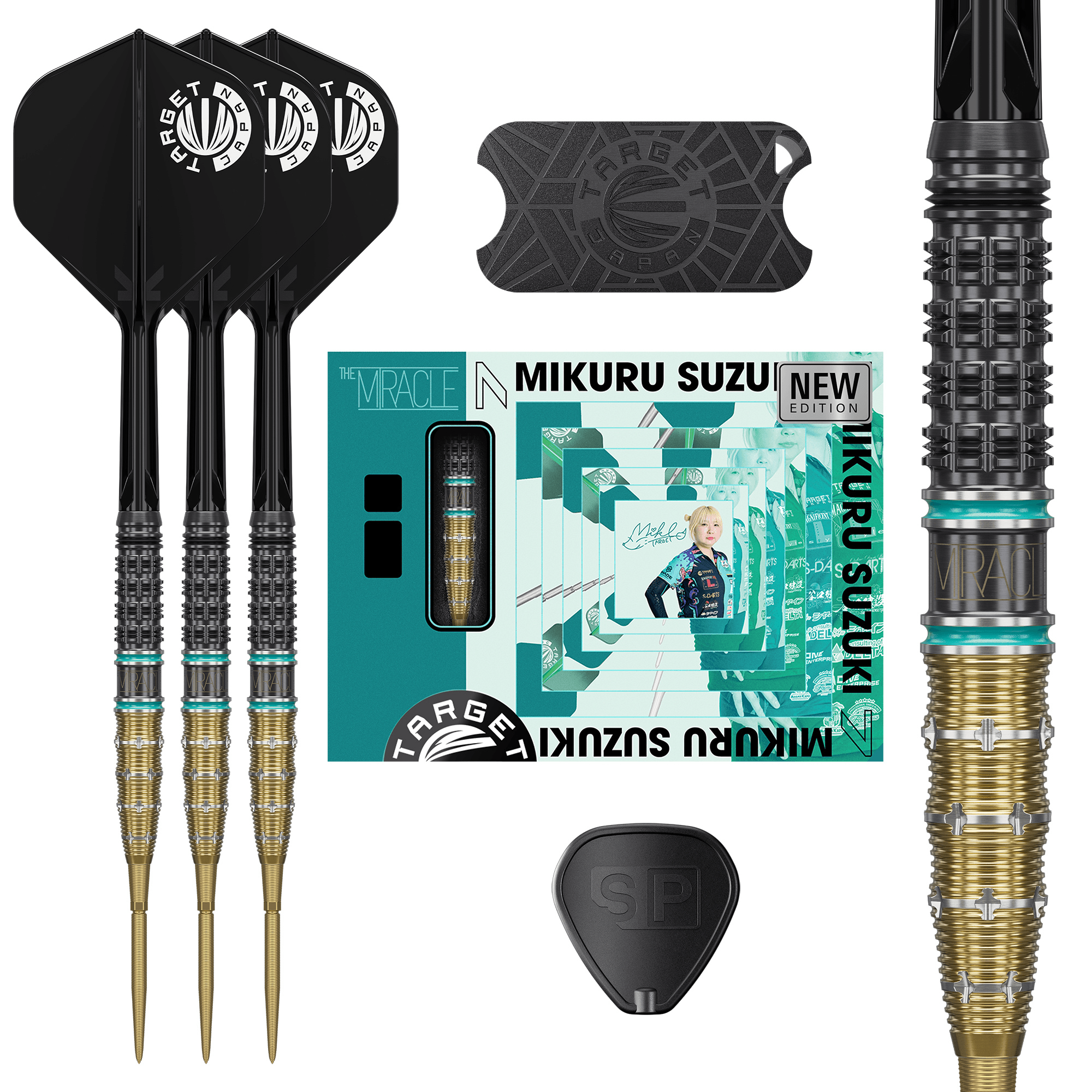 Target Japan Mikuru Suzuki The Miracle Gen 7.5 Steeldarts Packungsinhalt
