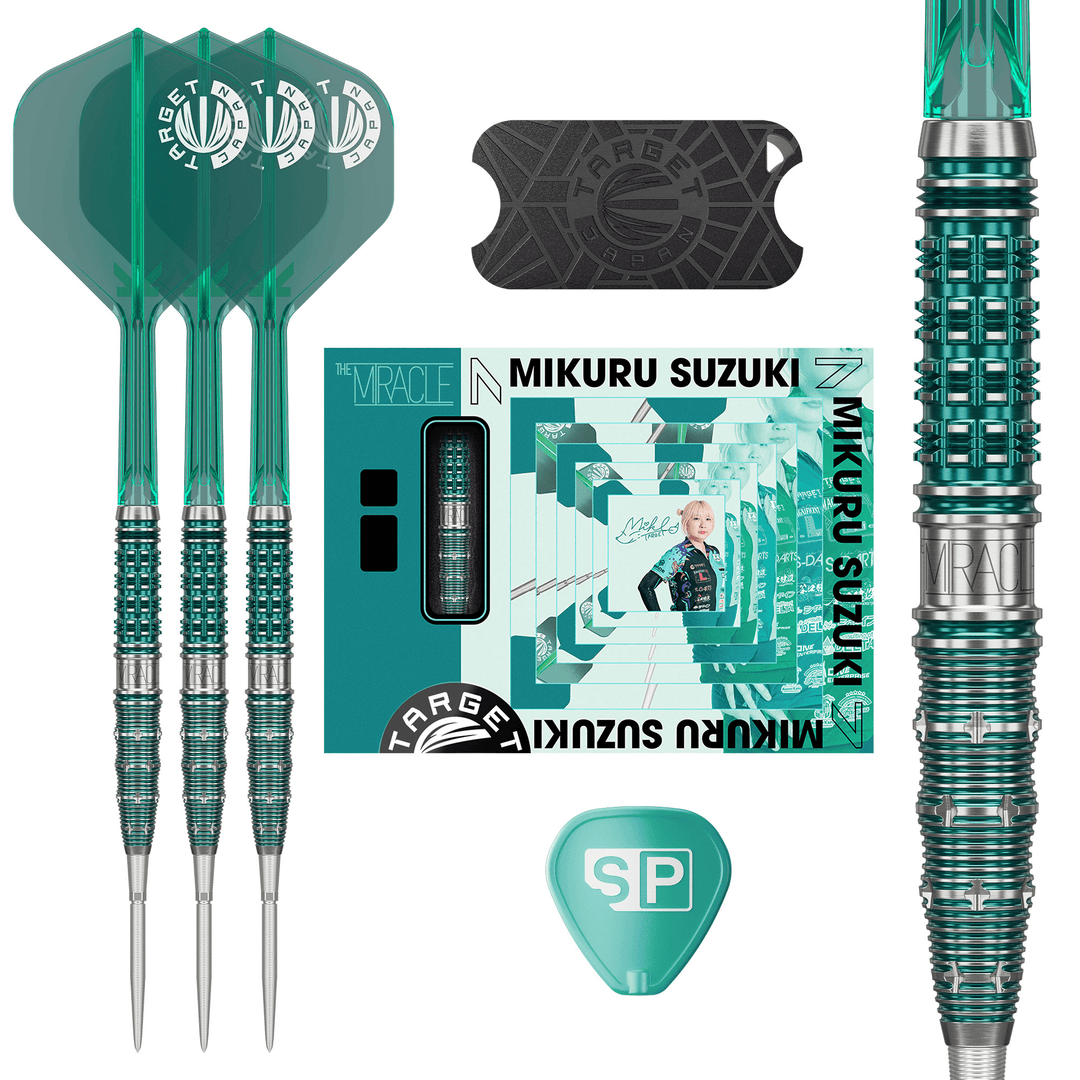 Target Japan Mikuru Suzuki The Miracle Gen 7 Steeldarts Verpackung