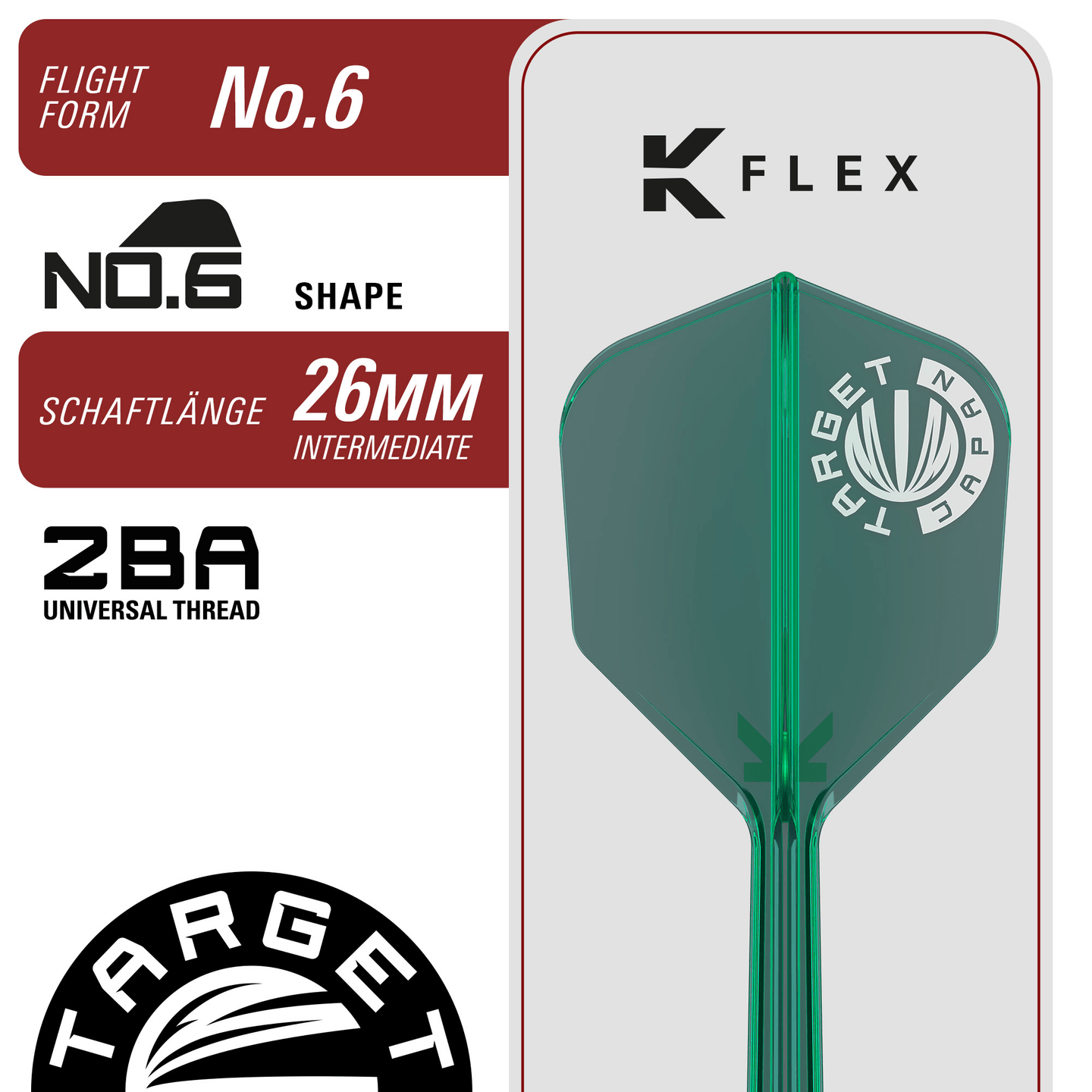 Target Japan Tung Suk Prime Series Zenith Gen 2.5 Softdarts Details K-Flex