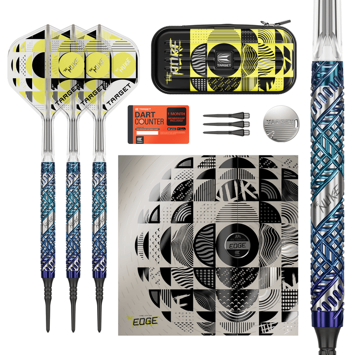 Target Luke Littler Edge Softdarts Packungsinhalt