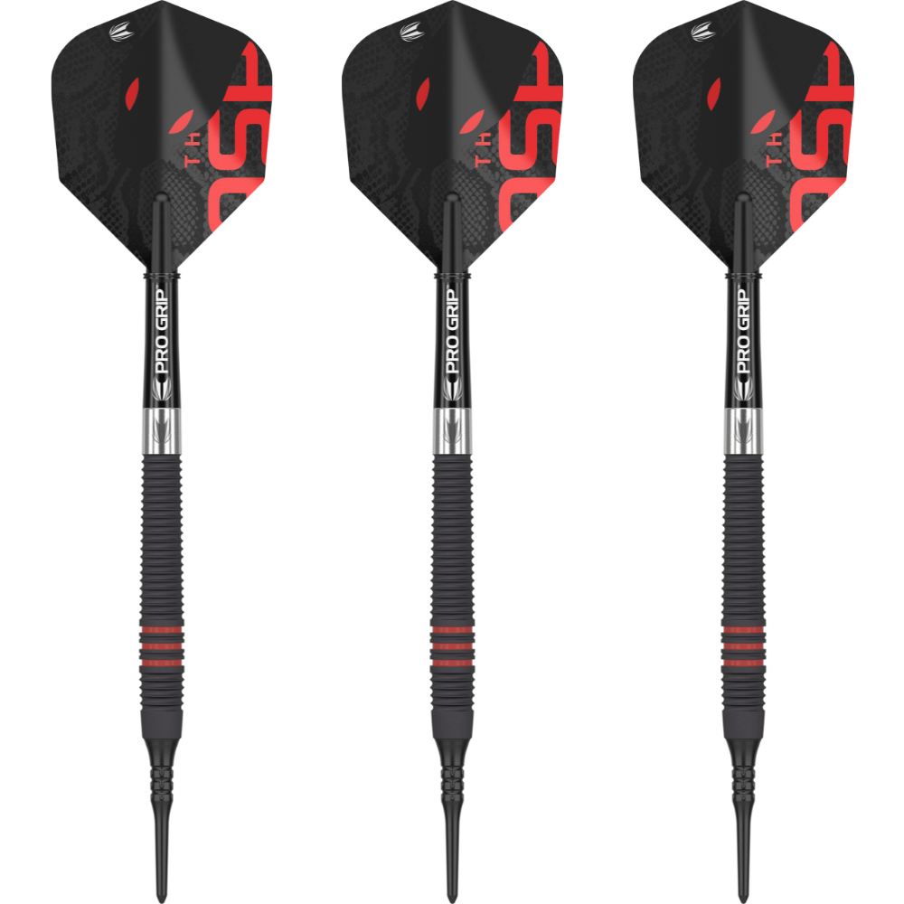 Target Nathan Aspinall 80 Black Softdarts Set