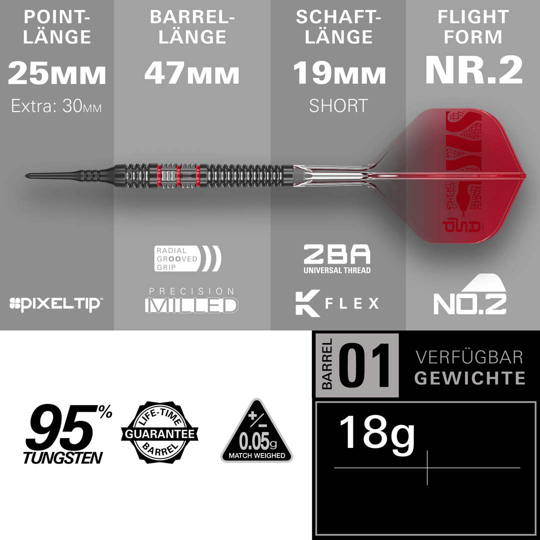 Target Nathan Aspinall 95K Softdarts Maße