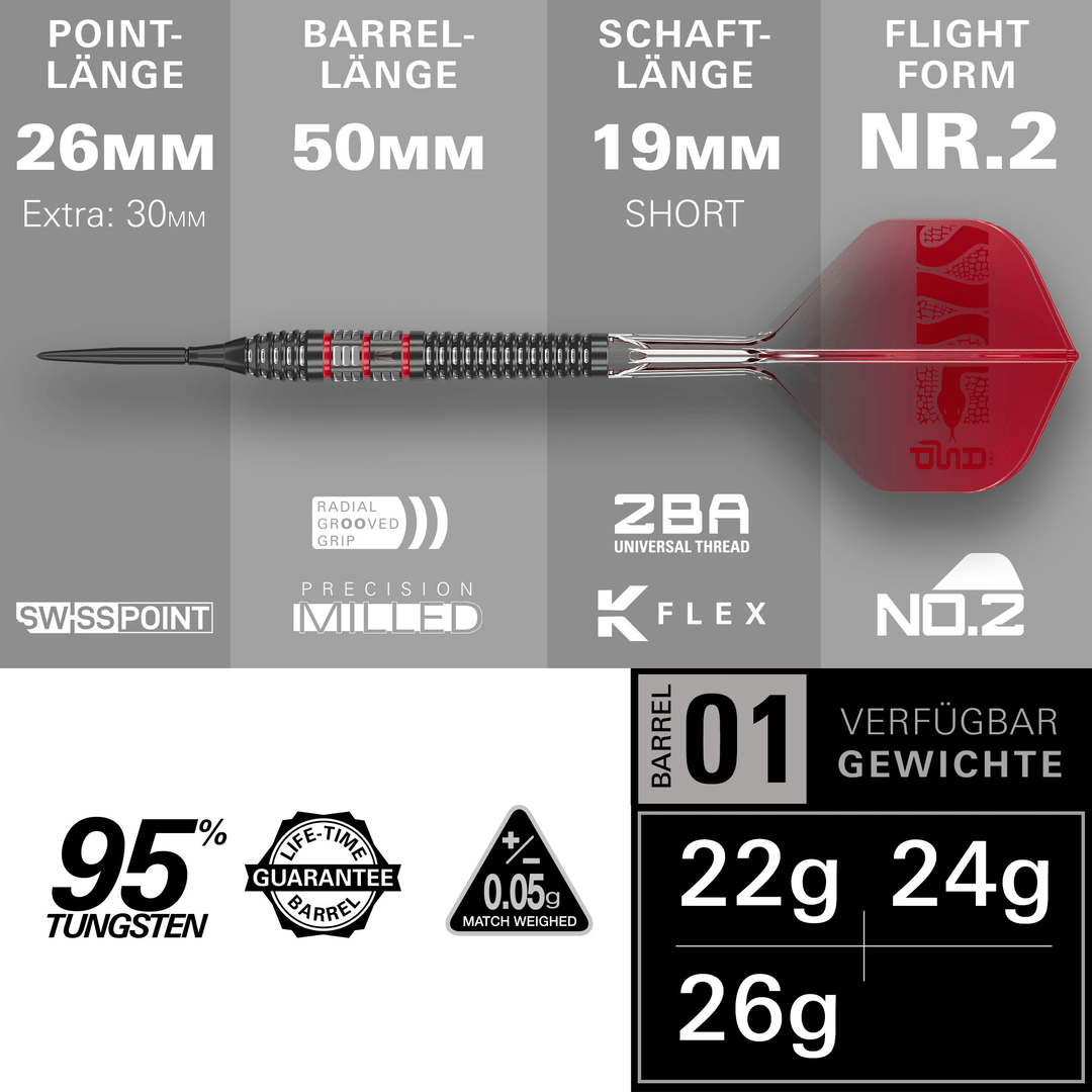 Target Nathan Aspinall 95K Swiss Point Steeldarts Maße