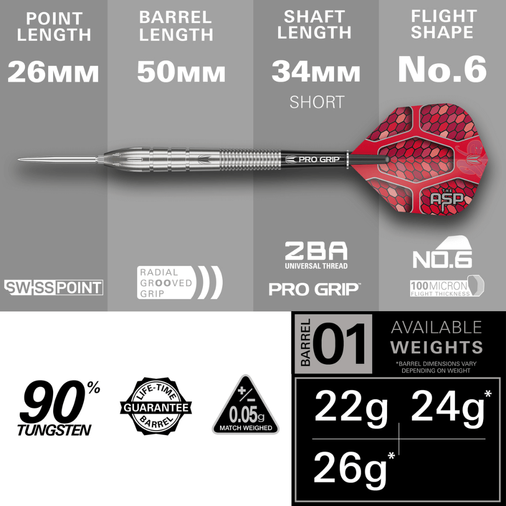Target Nathan Aspinall Swiss Point Steeldarts D1