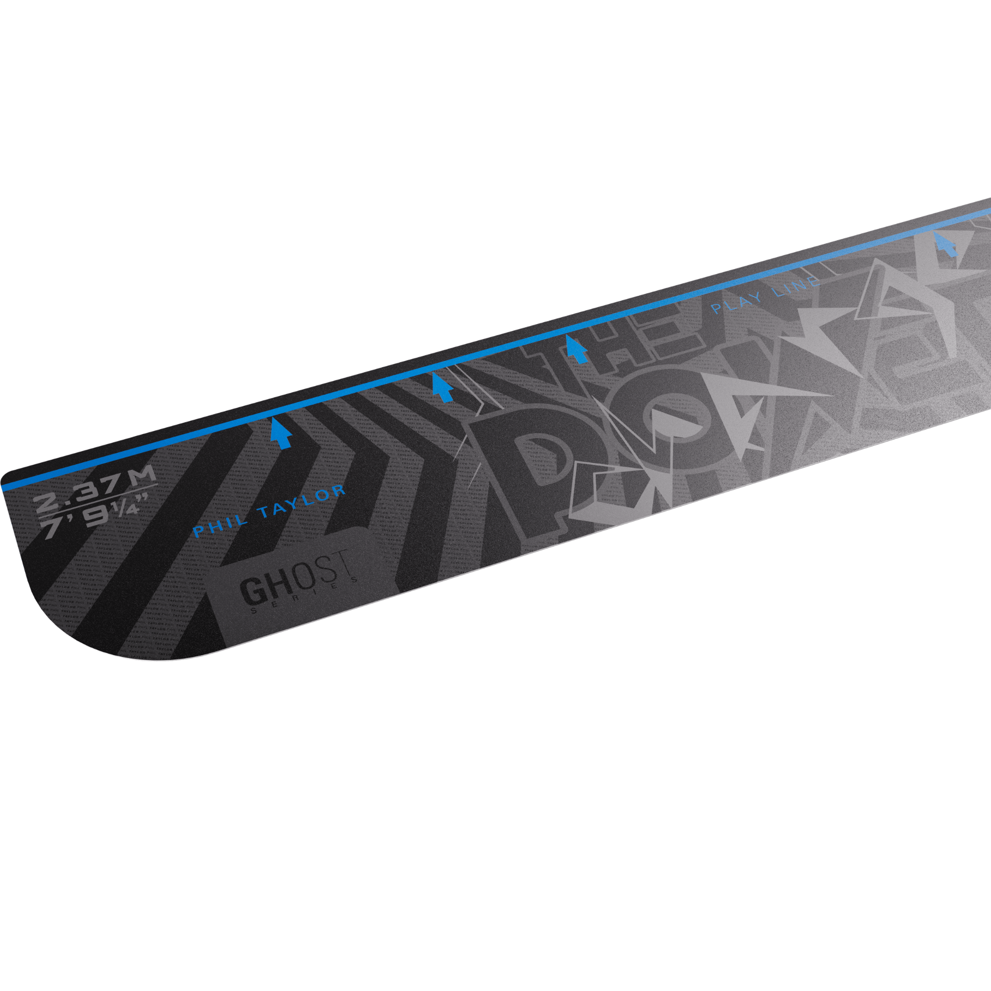 Target Phil Taylor Ghost Series Abwurflinie Seitenansicht