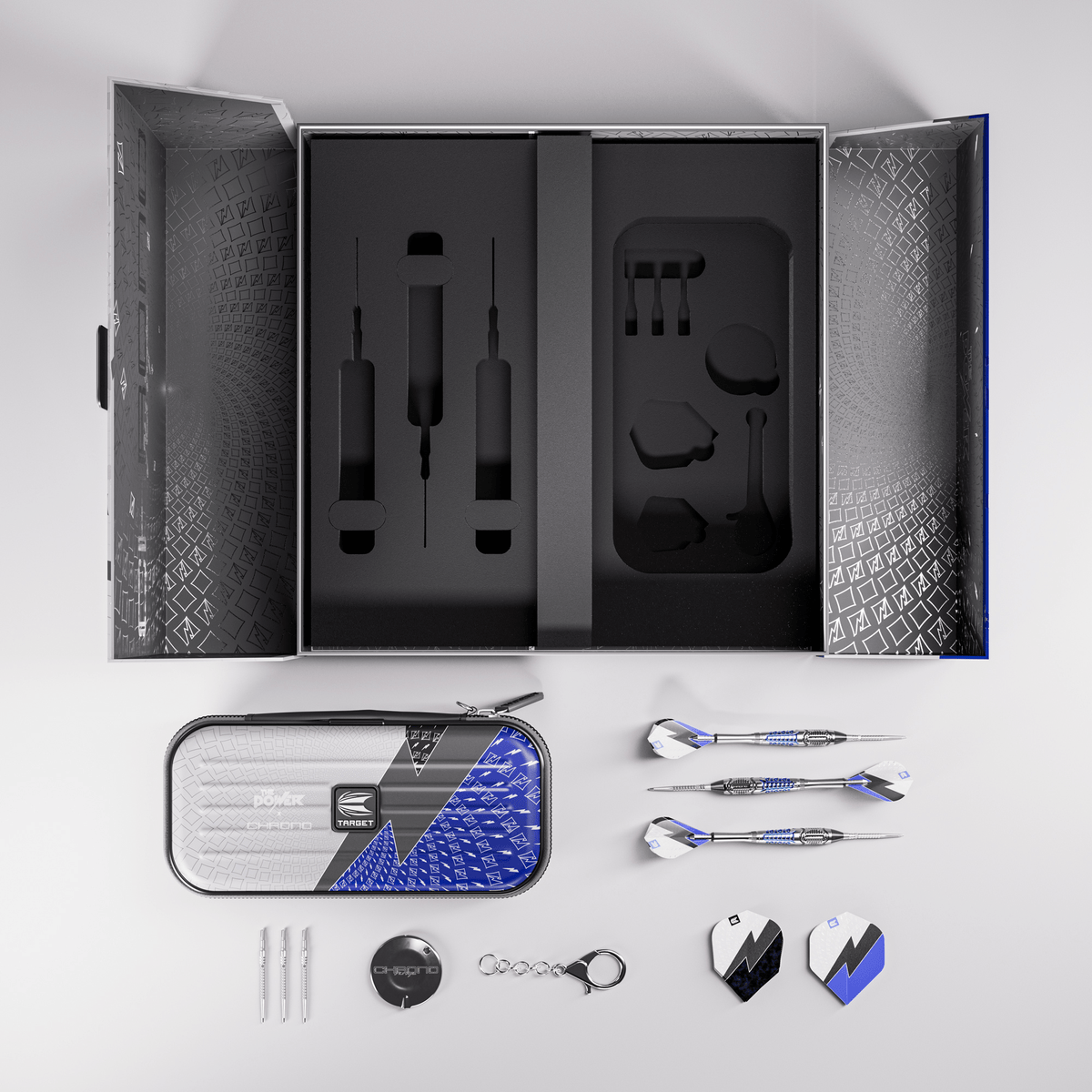 Target Phil Taylor Power Chrono Swiss Point Steeldarts Verpackung