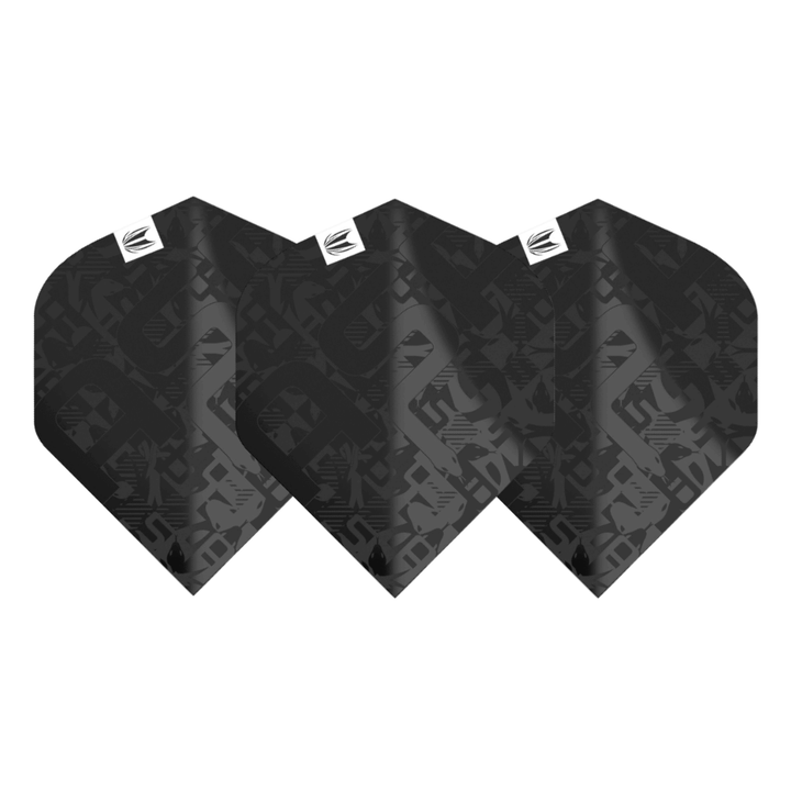 Target Pro.Ultra Nathan Aspinall Black Flights Set