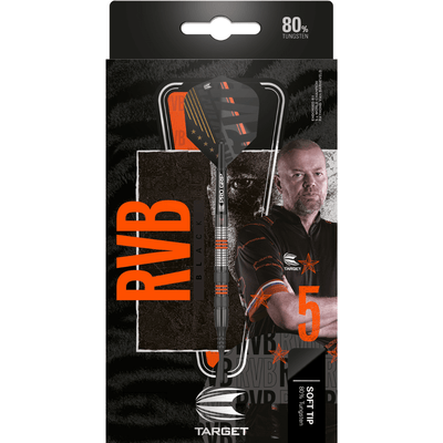 Target Raymond van Barneveld Black 80 Softdarts Packung