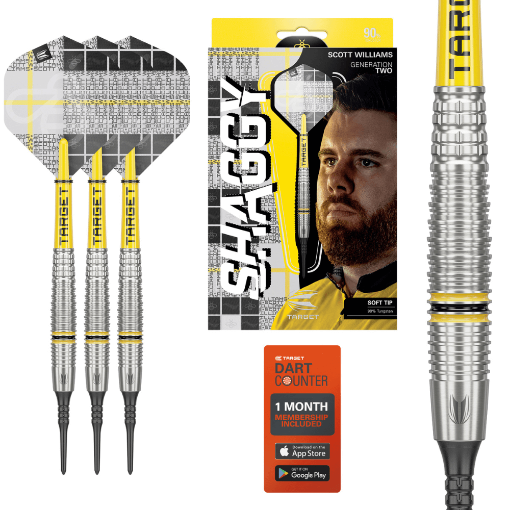 Target Scott Williams G2 Softdarts Inhalt