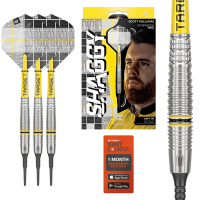 Target Scott Williams G2 Softdarts Inhalt