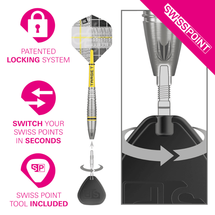Target Scott Williams G2 Swiss Point Steeldarts SP