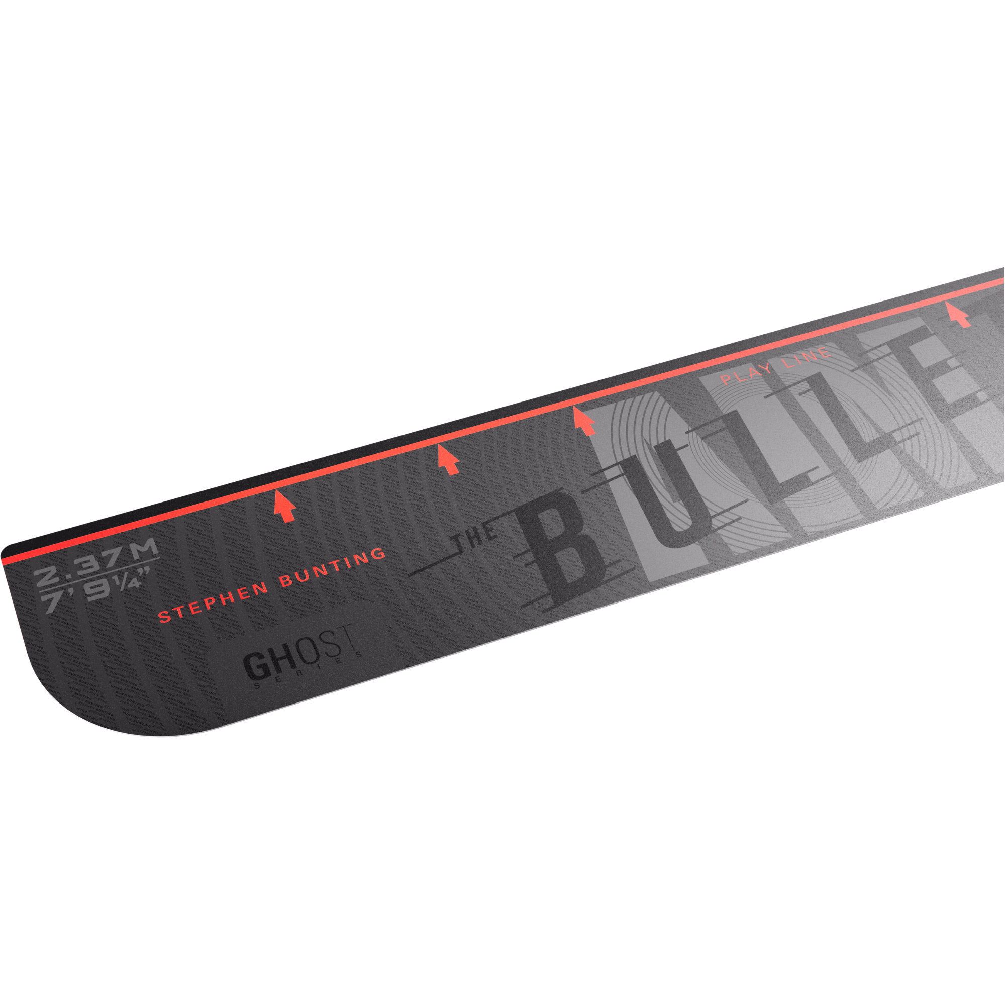 Target Stephen Bunting Ghost Series Abwurflinie Seitenansicht