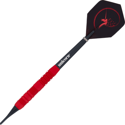 Unicorn Core Plus Win Red Brass Softdarts