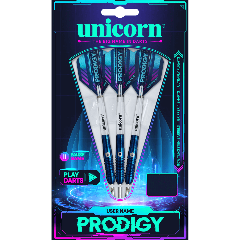 Unicorn Prodigy S2 Steeldarts Packung