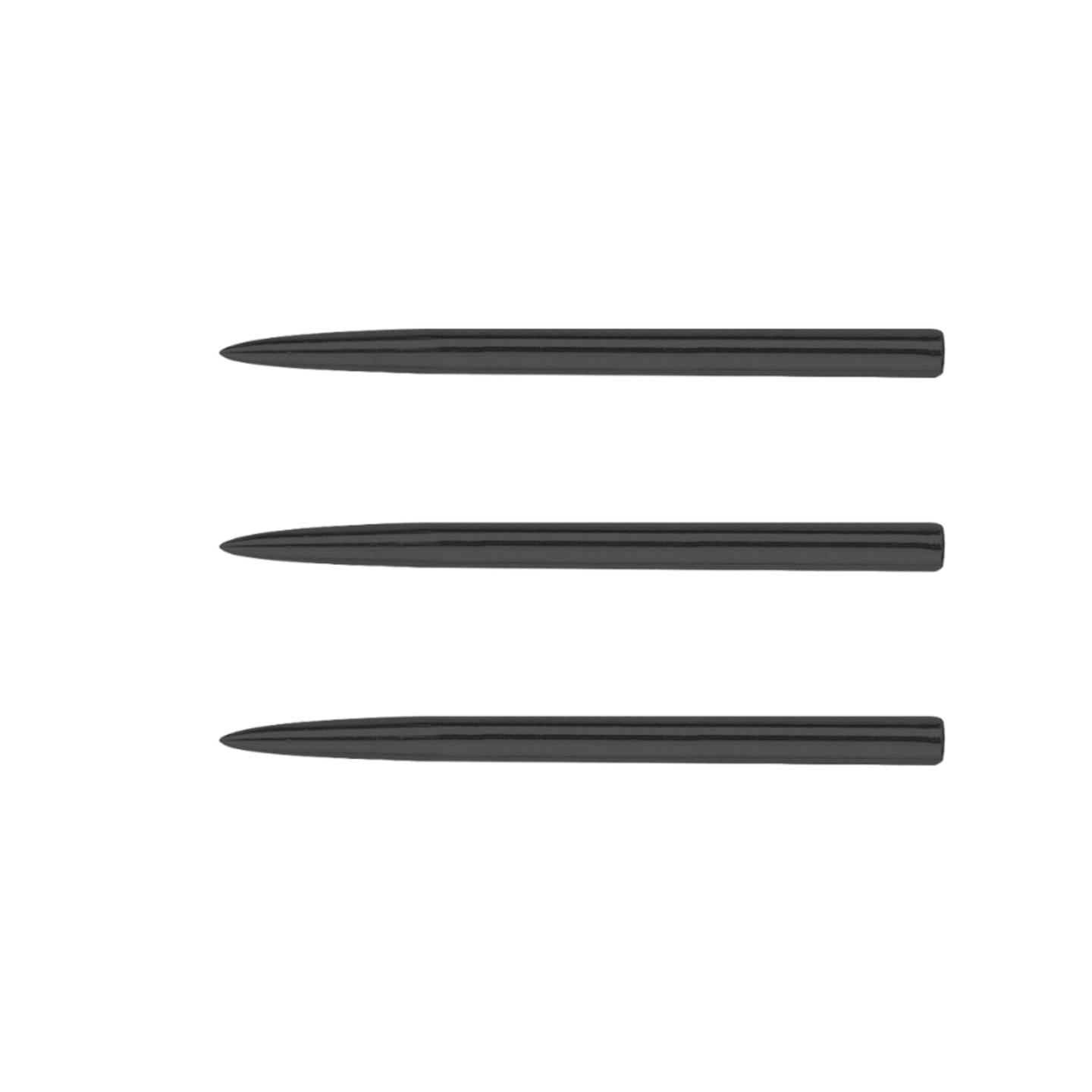 Unicorn Standard Black Steeldart Spitzen Set