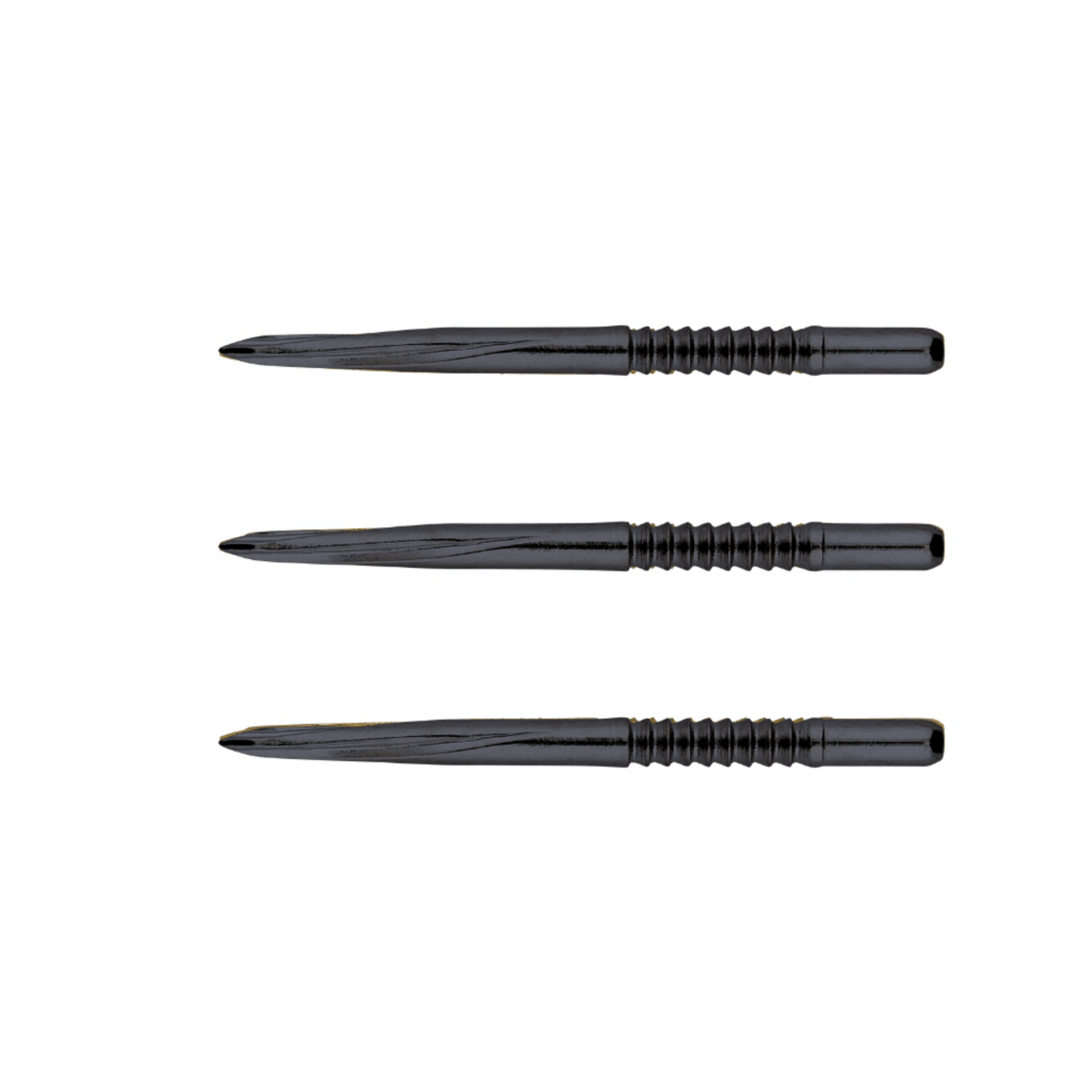 Unicorn Volute Shark Fin Large Black Steeldart Spitzen Set