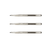 Unicorn Volute Shark Fin Large Nickel Steeldart Spitzen Set