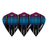 Winmau Alpha Kite Black Blue Purple Flights Set