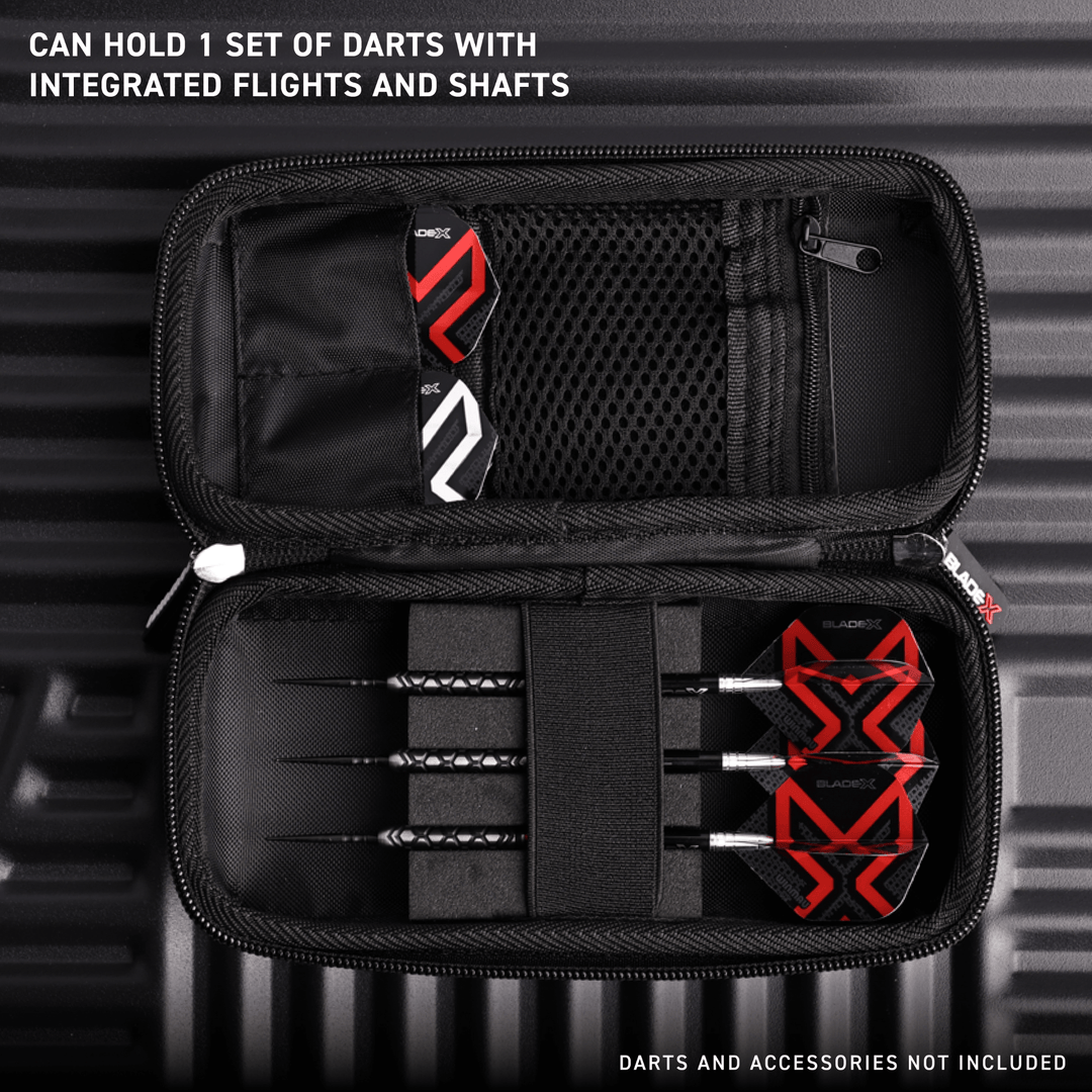 Winmau Blade X Armor G1 Darttasche Detail 2 offen