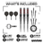 Winmau Fornax Torpedo Switch Point Steeldarts Packungsinhalt