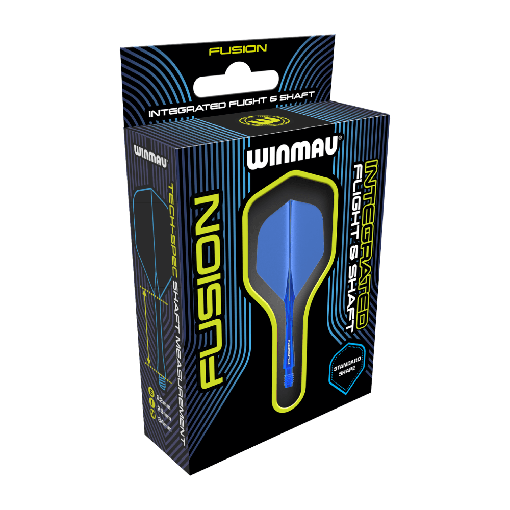 Winmau Fusion Integrated Flight System Blue Pack
