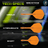 Winmau Fusion Integrated Flight System Small Neon Orange Größen