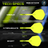 Winmau Fusion Integrated Flight System Small Neon Yellow Größen
