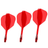 Winmau Fusion Integrated Flight System Small Red Set