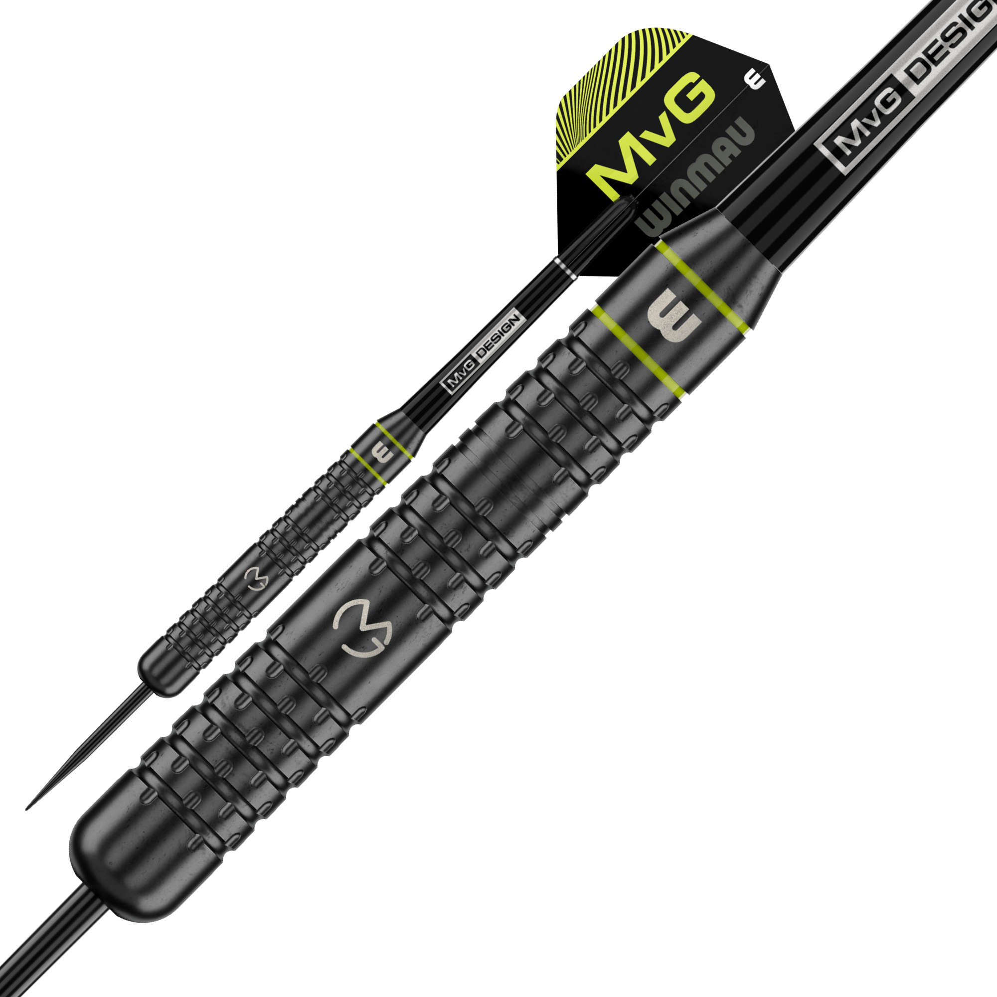 Winmau MVG Core Brass Steeldarts Details Barrel