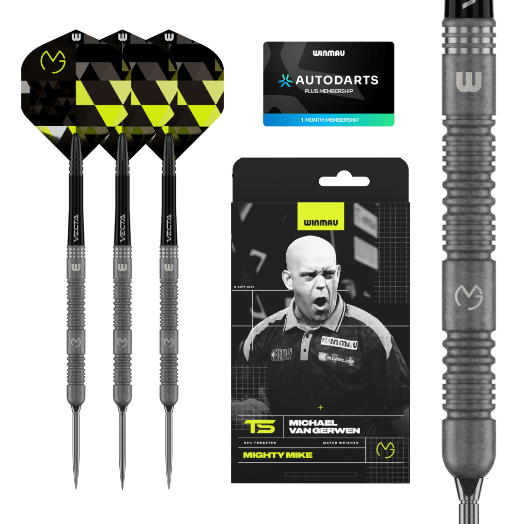 Winmau MVG TS Switch Point Steeldarts Verpackung
