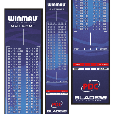 Winmau Outshot Dartmatte D1