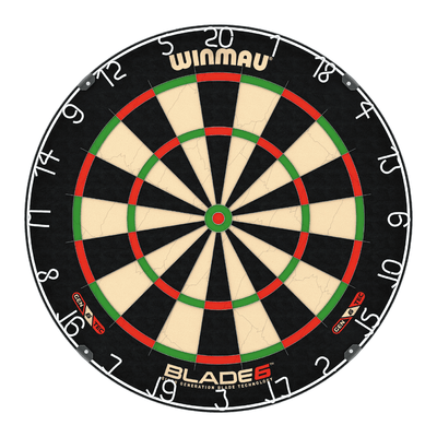 Winmau Polaris Set Schwarz Dartscheibe 