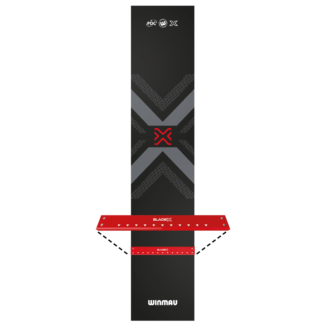Winmau Pro-Zone Blade X Dartmatte Detail Oche